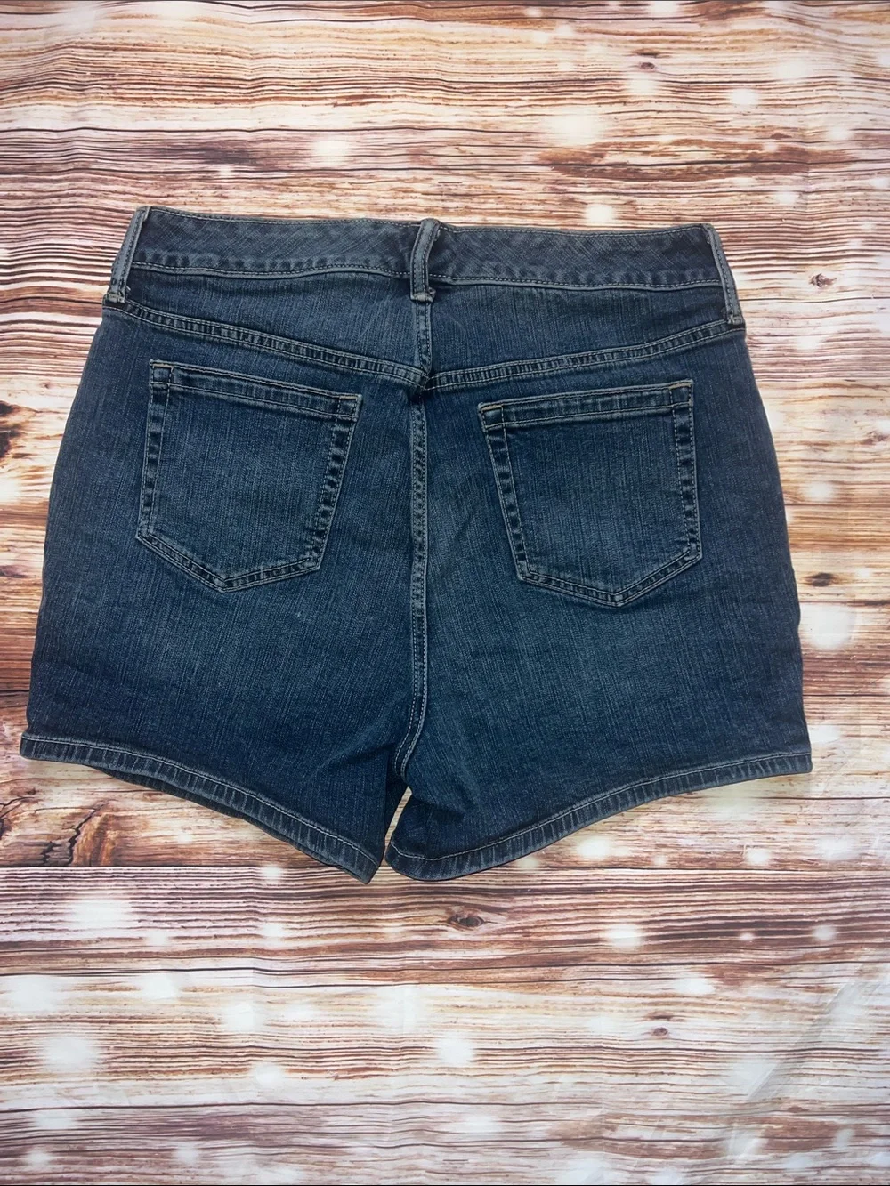 torrid Dark Indigo Denim Shorts - Blue